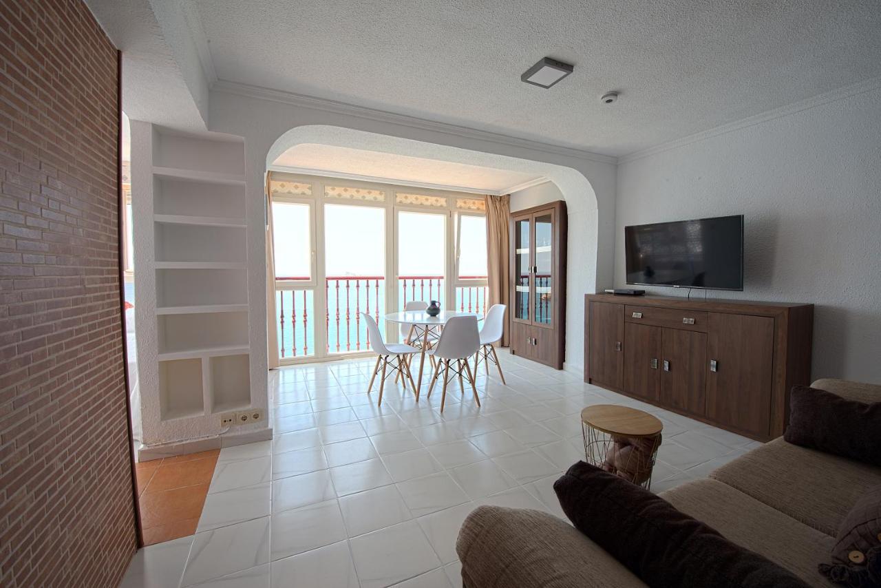 Las Damas Premium 23F Beach Front - Pool & Parking Benidorm Exterior foto