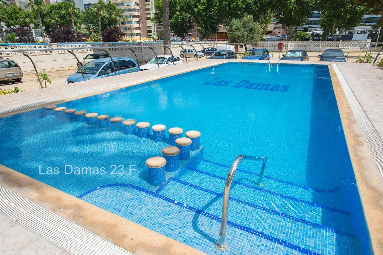 Las Damas Premium 23F Beach Front - Pool & Parking Benidorm Exterior foto